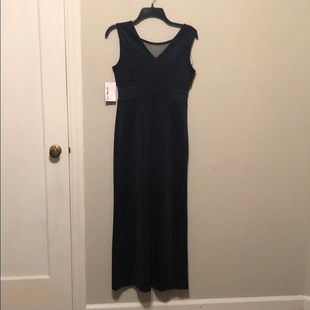 Navy blue dress